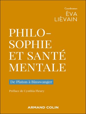 cover image of Philosophie et santé mentale